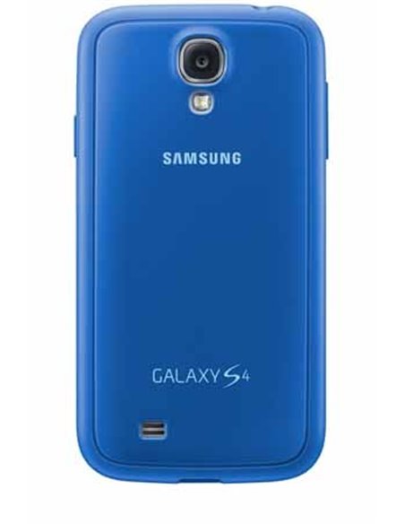 CUSTODIA BACK RIGIDA ORIGINALE SAMSUNG per I9500 GALAXY S4, I9505, I9502 COLORE BLU CAPRI EF-PI950BCEGWW BLISTER