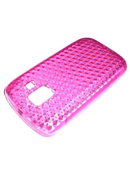 CUSTODIA GEL TPU SILICONE per HUAWEI ASCEND Y200, U8655 COLORE ROSA