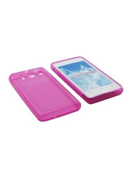 CUSTODIA GEL TPU SILICONE per HUAWEI ASCEND Y300, U8833 COLORE ROSA