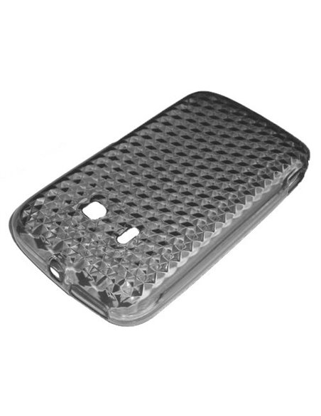 CUSTODIA GEL TPU SILICONE per ALCATEL ONE TOUCH 983, OT-983 COLORE NERO