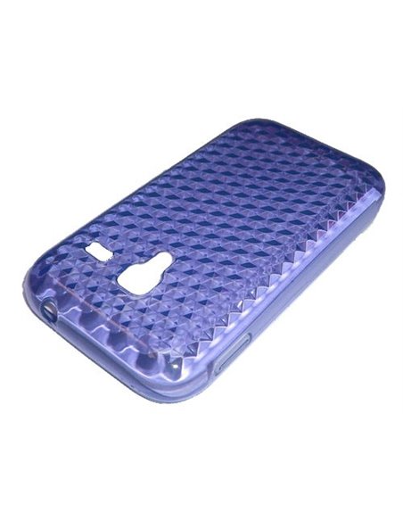 CUSTODIA GEL TPU SILICONE per SAMSUNG S7500 GALAXY ACE PLUS COLORE BLU