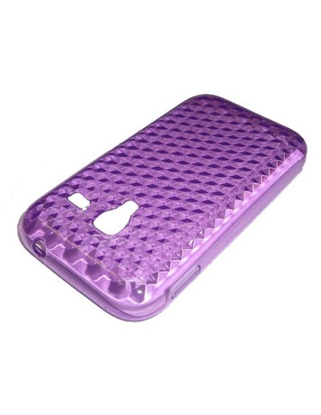 CUSTODIA GEL TPU SILICONE per SAMSUNG S7500 GALAXY ACE PLUS COLORE VIOLA