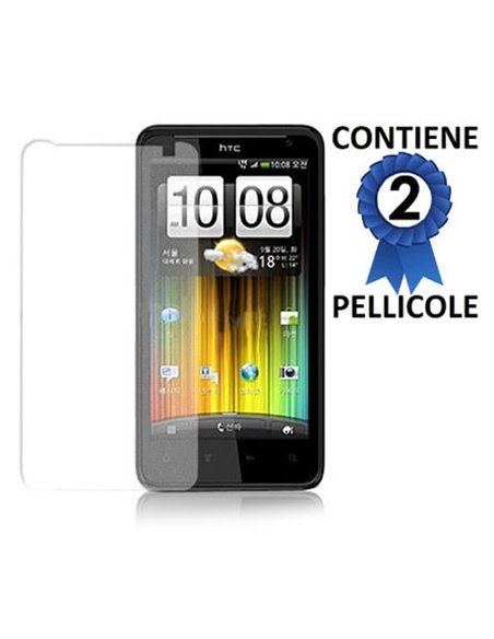 PELLICOLA PROTEGGI DISPLAY HTC VELOCITY 4G CONFEZIONE 2 PEZZI