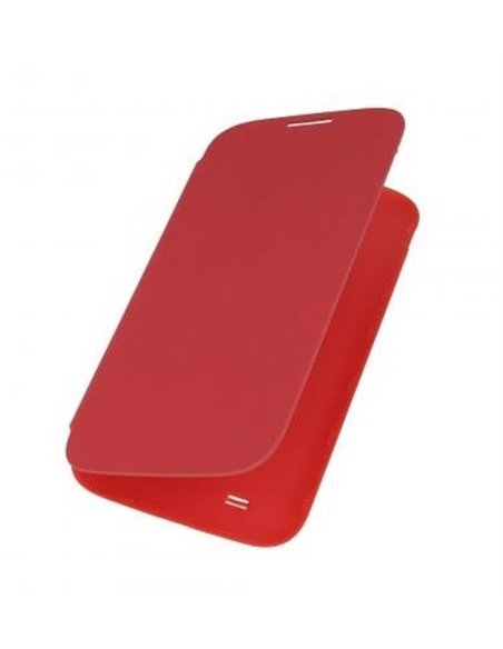 CUSTODIA ORIZZONTALE FLIP COVER per SAMSUNG I9500 GALAXY S4, I9505, I9502 COLORE ROSSO