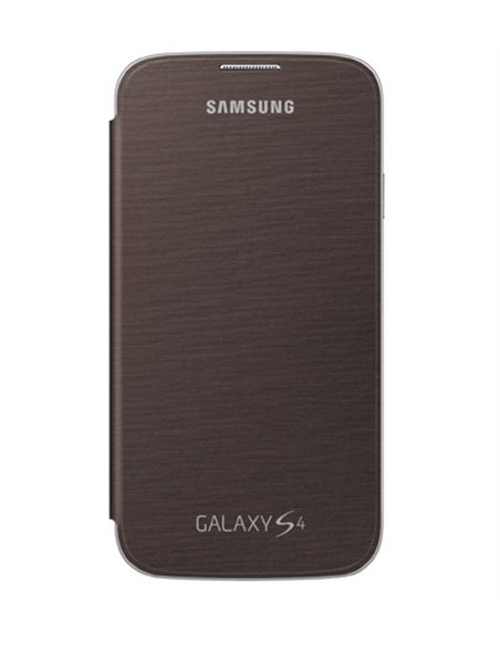 CUSTODIA ORIGINALE SAMSUNG EF-FI950BAEGWW per I9500 GALAXY S4, I9505, I9502 COLORE MARRONE BLISTER