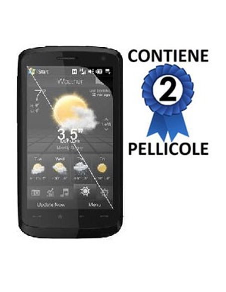 PELLICOLA PROTEGGI DISPLAY DA 3,5'' POLLICI CONFEZIONE 2 PEZZI