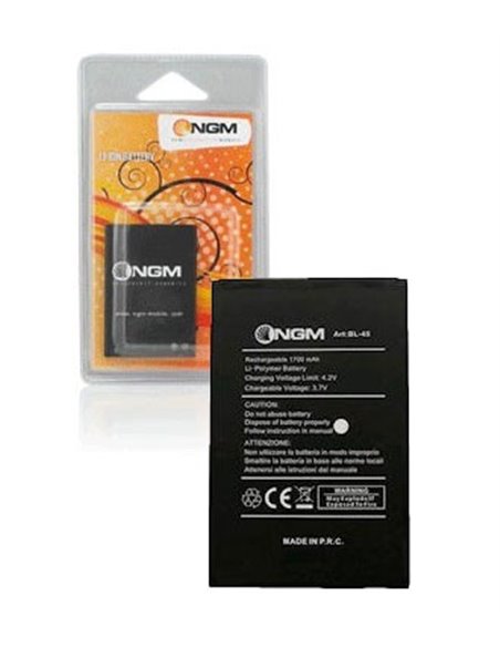 BATTERIA ORIGINALE NGM BL-45 per WEMOVE POLARIS 1700mAh LI-ION BLISTER