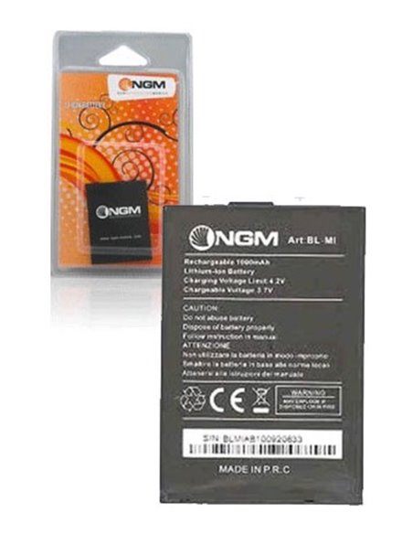 BATTERIA ORIGINALE NGM BL-MI per MITO, PRESTIGE 1000mAh LI-ION BLISTER