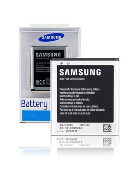 BATTERIA ORIGINALE SAMSUNG EB-L1D7IBUCSTD per I9210 GALAXY S2 LTE 1850 mAh LI-ION BLISTER