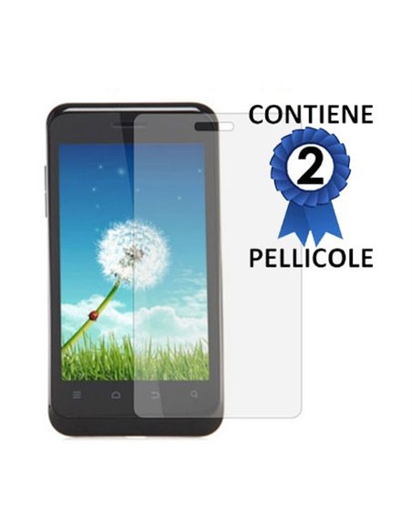 PELLICOLA PROTEGGI DISPLAY ZTE BLADE C, V807 CONFEZIONE 2 PEZZI