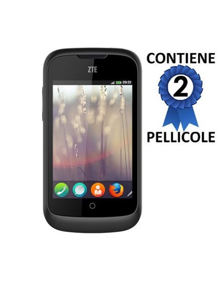 PELLICOLA PROTEGGI DISPLAY ZTE OPEN CONFEZIONE 2 PEZZI