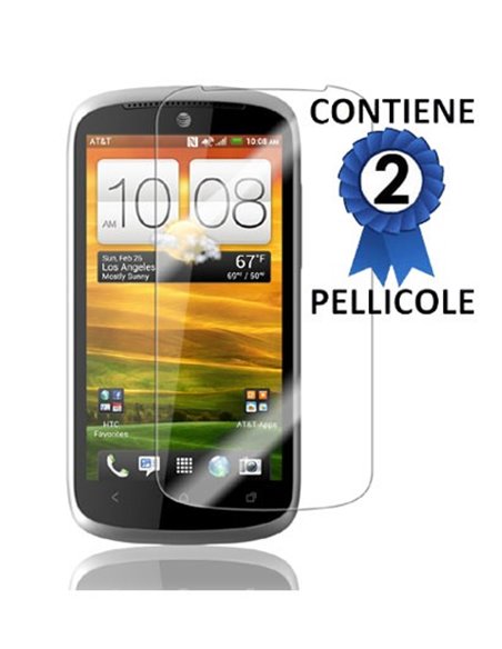 PELLICOLA PROTEGGI DISPLAY HTC ONE VX CONFEZIONE 2 PEZZI
