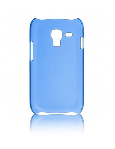 CUSTODIA BACK RIGIDA SLIM DA 0,35mm per SAMSUNG I8160 GALAXY ACE 2 COLORE BLU