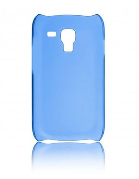 CUSTODIA BACK RIGIDA SLIM DA 0,35mm per SAMSUNG I8190 GALAXY S3 MINI, I8200 GALAXY S3 MINI VE COLORE BLU