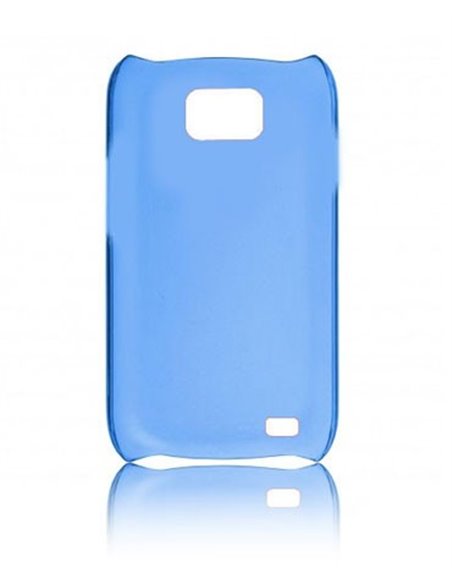 CUSTODIA BACK RIGIDA SLIM DA 0,35mm per SAMSUNG I9100 GALAXY S2, I9105 GALAXY S2 PLUS COLORE BLU