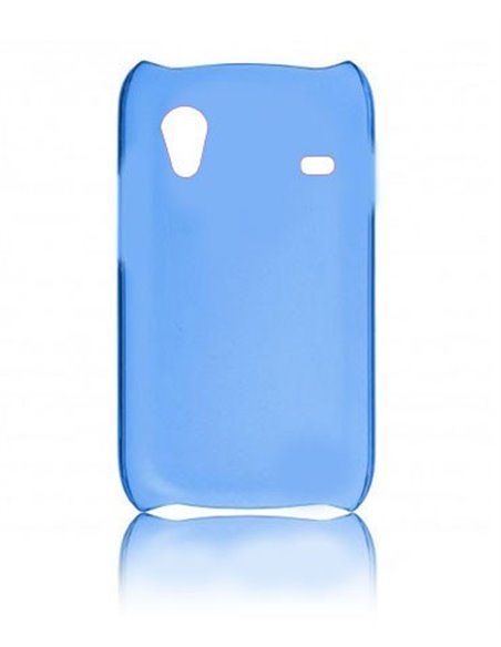 CUSTODIA BACK RIGIDA SLIM DA 0,35mm per SAMSUNG S5830 GALAXY ACE COLORE BLU