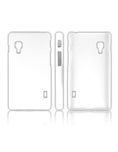 CUSTODIA BACK RIGIDA per LG OPTIMUS L5 II, E460 COLORE BIANCO