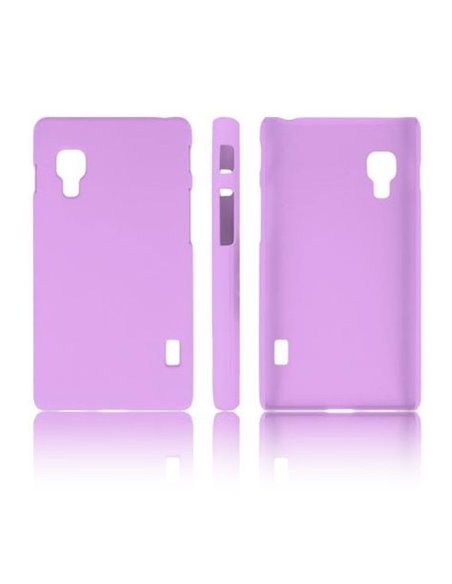 CUSTODIA BACK RIGIDA per LG OPTIMUS L5 II, E460 COLORE VIOLA