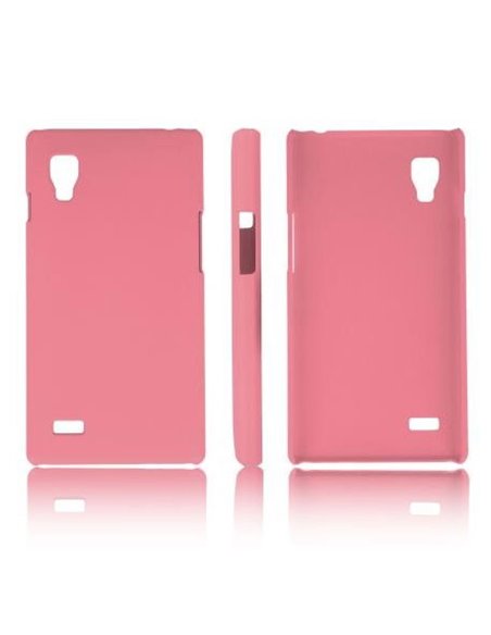 CUSTODIA BACK RIGIDA per LG OPTIMUS L9, P760 COLORE ROSA