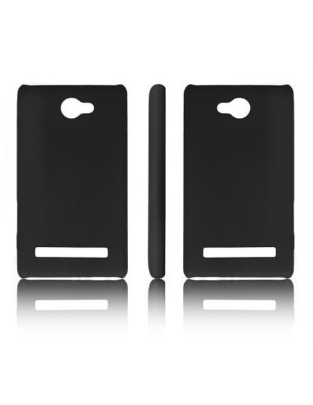 CUSTODIA BACK RIGIDA per HTC 8S WINDOWS PHONE, A620E COLORE NERO