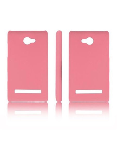 CUSTODIA BACK RIGIDA per HTC 8S WINDOWS PHONE, A620E COLORE ROSA