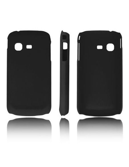 CUSTODIA BACK RIGIDA per SAMSUNG B5330 GALAXY CHAT COLORE NERO