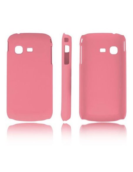 CUSTODIA BACK RIGIDA per SAMSUNG B5330 GALAXY CHAT COLORE ROSA