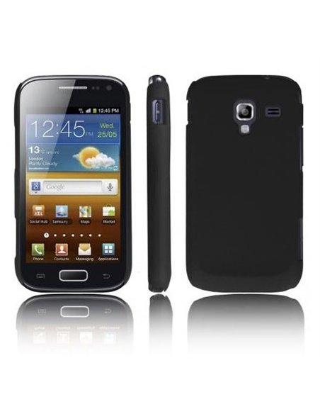 CUSTODIA BACK RIGIDA per SAMSUNG I8160 GALAXY ACE 2 COLORE NERO