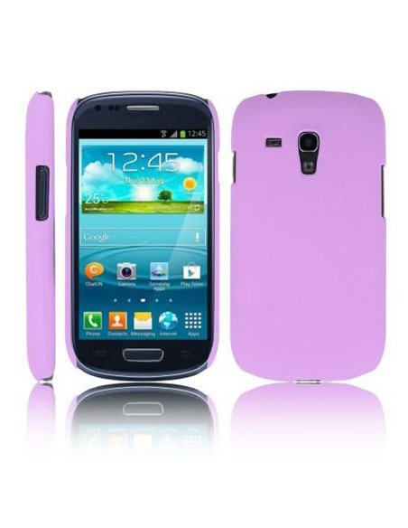 CUSTODIA BACK RIGIDA per SAMSUNG I8190 GALAXY S3 MINI, I8200 GALAXY S3 MINI VE COLORE VIOLA