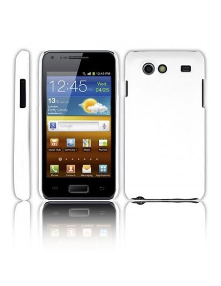 CUSTODIA BACK RIGIDA per SAMSUNG I9070 GALAXY ADVANCE S COLORE BIANCO