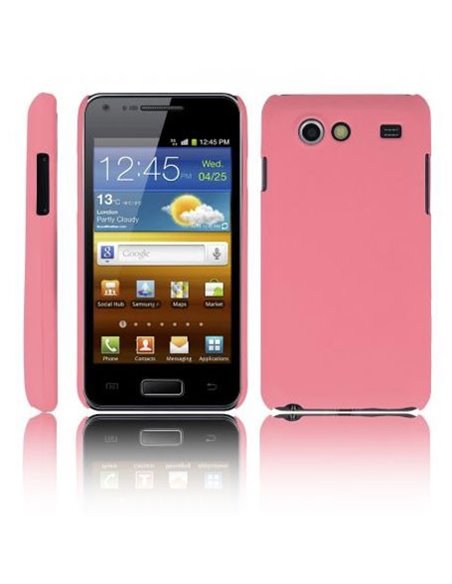 CUSTODIA BACK RIGIDA per SAMSUNG I9070 GALAXY ADVANCE S COLORE ROSA