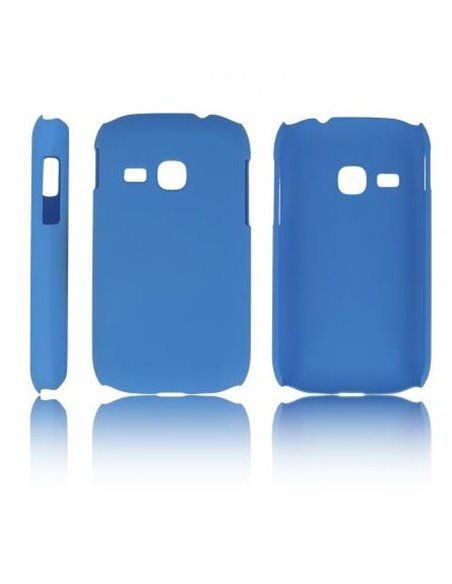 CUSTODIA BACK RIGIDA per SAMSUNG S6310 GALAXY YOUNG, S6312 GALAXY YOUNG DUOS COLORE BLU