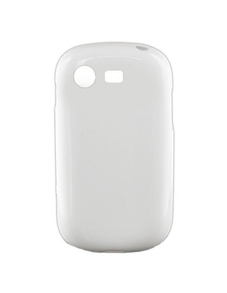 CUSTODIA GEL TPU SILICONE LUCIDA per SAMSUNG S5280 GALAXY STAR, S5282 COLORE BIANCO