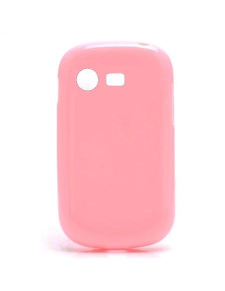 CUSTODIA GEL TPU SILICONE LUCIDA per SAMSUNG S5280 GALAXY STAR, S5282 COLORE ROSA