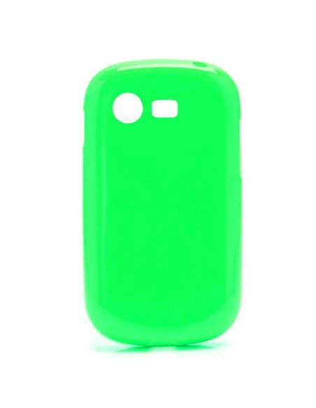 CUSTODIA GEL TPU SILICONE LUCIDA per SAMSUNG S5280 GALAXY STAR, S5282 COLORE VERDE