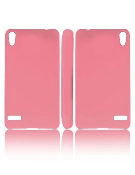 CUSTODIA BACK RIGIDA per HUAWEI ASCEND P6 COLORE ROSA