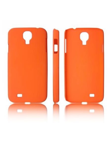 CUSTODIA BACK RIGIDA per SAMSUNG I9190 GALAXY S4 MINI, I9192, I9195 COLORE ARANCIONE