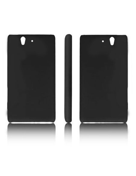 CUSTODIA BACK RIGIDA per SONY XPERIA Z, LT36I, L36H, C6603 COLORE NERO