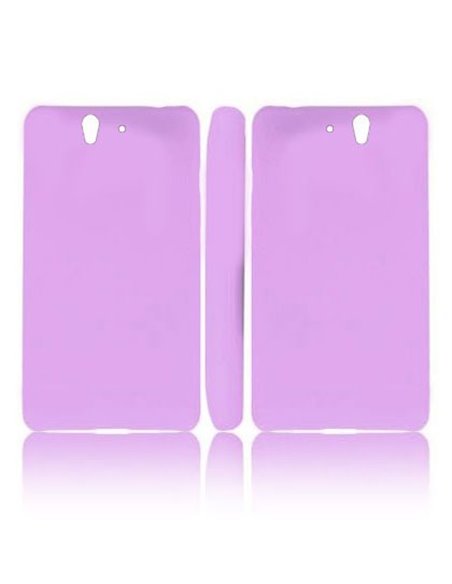 CUSTODIA BACK RIGIDA per SONY XPERIA Z, LT36I, L36H, C6603 COLORE VIOLA