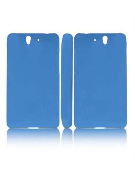 CUSTODIA BACK RIGIDA per SONY XPERIA Z, LT36I, L36H, C6603 COLORE BLU