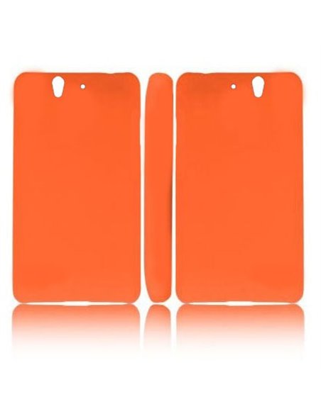 CUSTODIA BACK RIGIDA per SONY XPERIA Z, LT36I, L36H, C6603 COLORE ARANCIONE