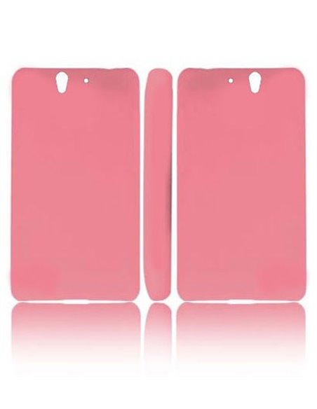 CUSTODIA BACK RIGIDA per SONY XPERIA Z, LT36I, L36H, C6603 COLORE ROSA