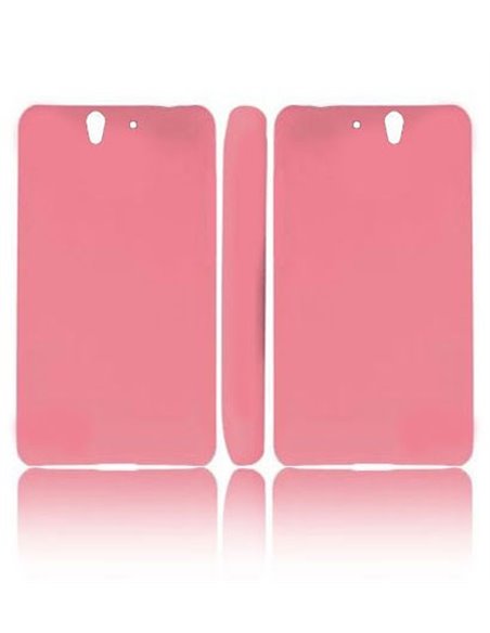 CUSTODIA BACK RIGIDA per SONY XPERIA Z, LT36I, L36H, C6603 COLORE ROSA