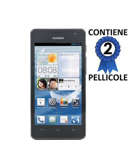 PELLICOLA PROTEGGI DISPLAY HUAWEI ASCEND G526 CONFEZIONE 2 PEZZI