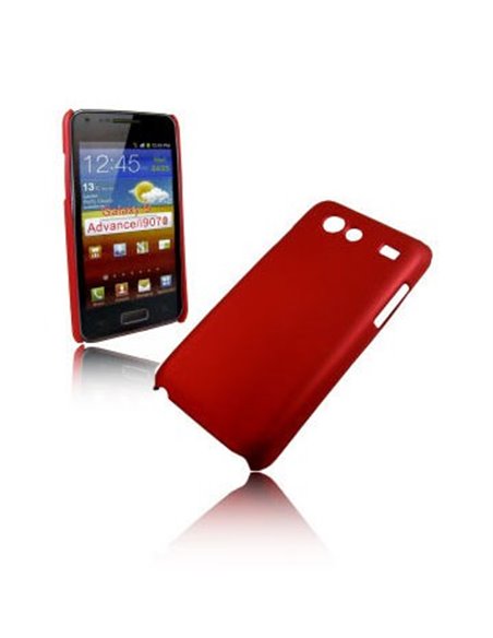 CUSTODIA BACK RIGIDA per SAMSUNG I9070 GALAXY ADVANCE S COLORE ROSSO