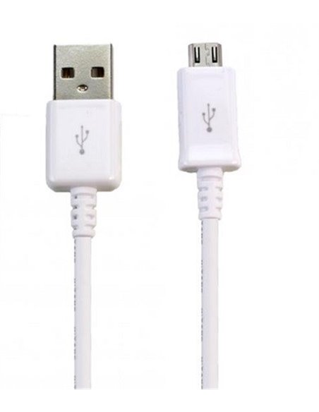 CAVO MICRO USB ORIGINALE SAMSUNG ECB-DU4AWE - LUNGHEZZA 1 MT COLORE BIANCO BULK