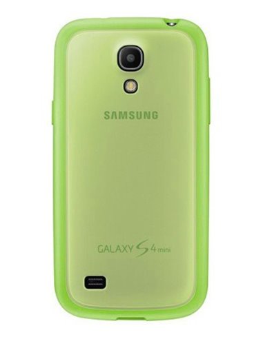 CUSTODIA BACK COVER RIGIDA ORIGINALE SAMSUNG COLORE VERDE per I9190 GALAXY S4 MINI, I9192, I9195 EF-PI919BGEGWW BLISTER