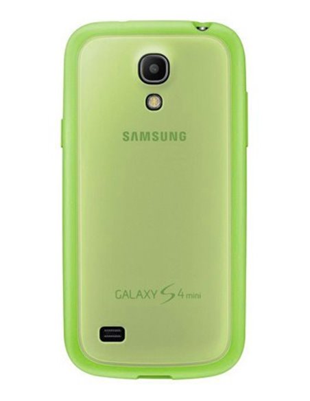 CUSTODIA BACK COVER RIGIDA ORIGINALE SAMSUNG COLORE VERDE per I9190 GALAXY S4 MINI, I9192, I9195 EF-PI919BGEGWW BLISTER