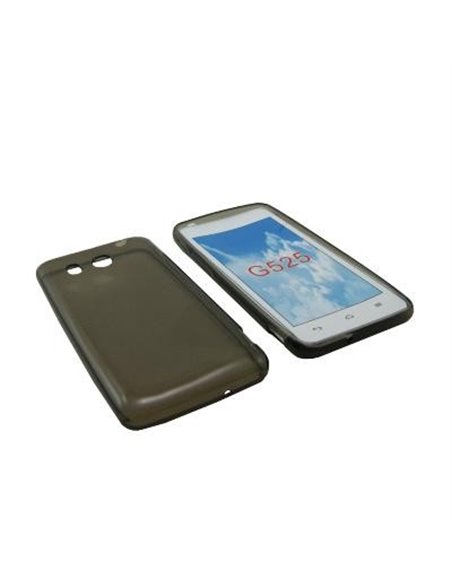 CUSTODIA GEL TPU SILICONE per HUAWEI ASCEND G525 COLORE NERO