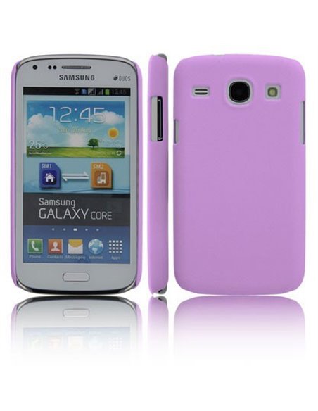 CUSTODIA BACK RIGIDA per SAMSUNG I8260 GALAXY CORE, I8262 COLORE VIOLA